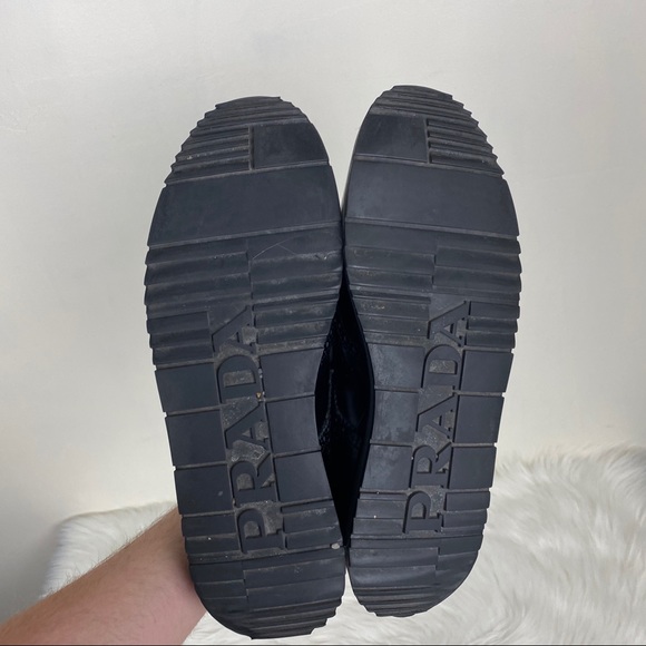 Prada Patent Leather Wingtip Brogue Dress Shoes - Picture 6 of 9